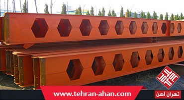 تیرآهن لانه زنبوری