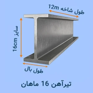 تیرآهن 16 ماهان